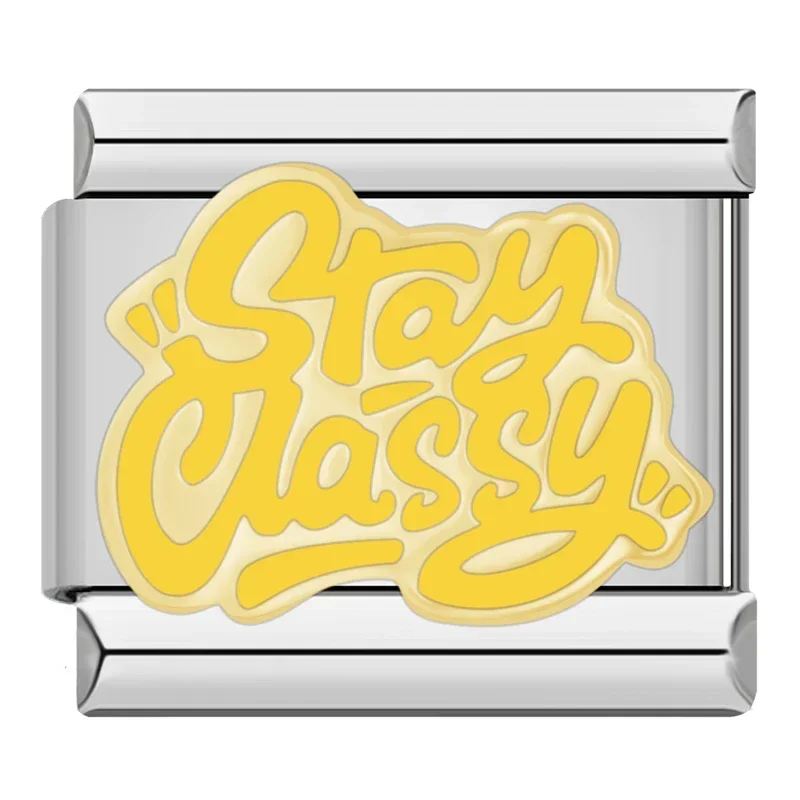 Retro Slogan Italian Charms - Image 14