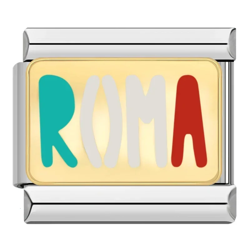 City Name and Mom Italian Charms - Image 10