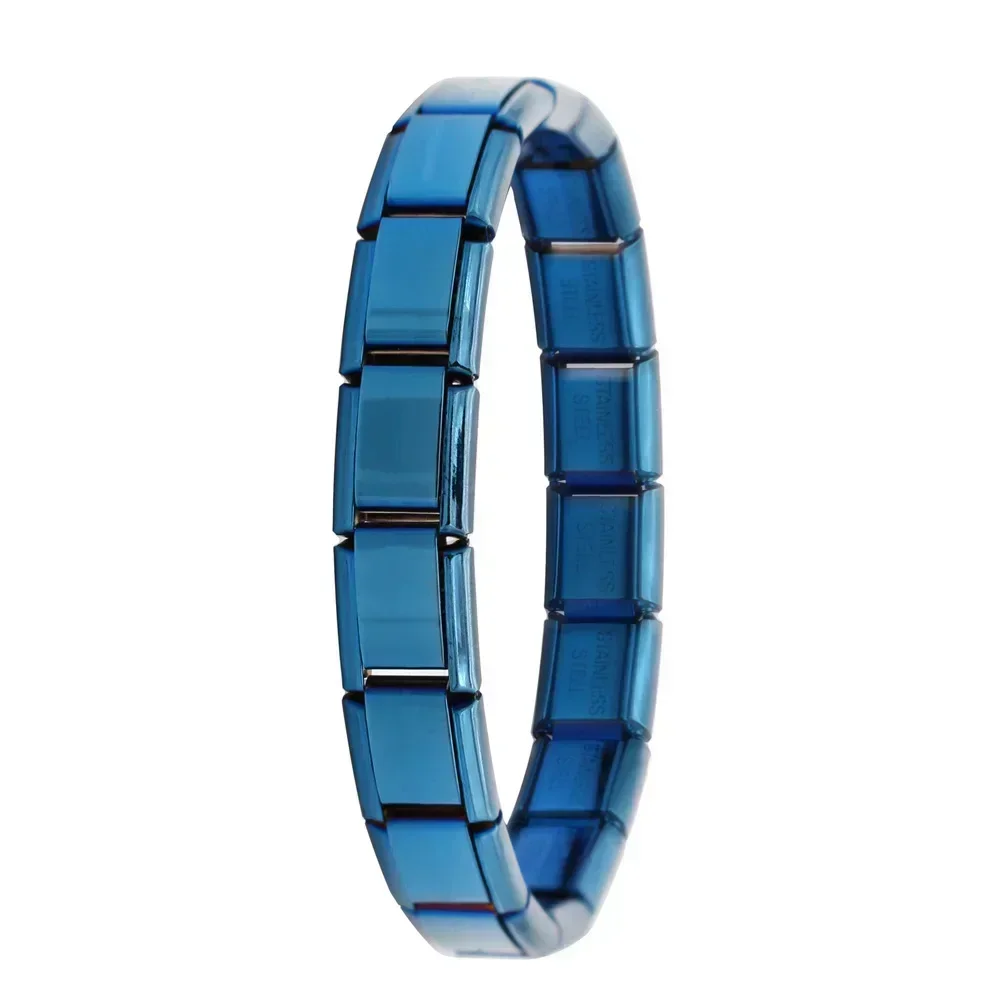 Italian Charm Bracelet Base, 9 mm Stainless Steel - Image 26