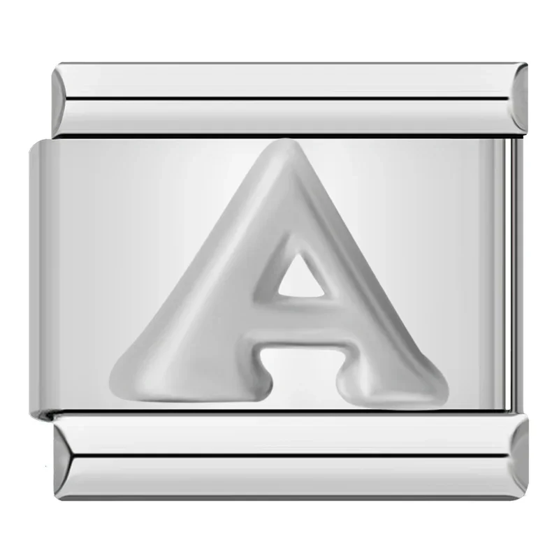 Silver Letter Italian Charms A to Z - Image 30