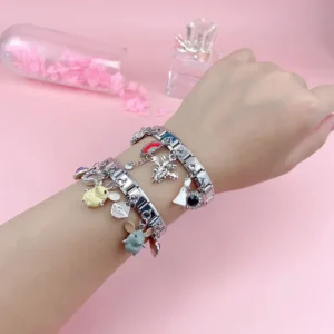 Mouse, Fairy and Christmas Dangle Italian Charms