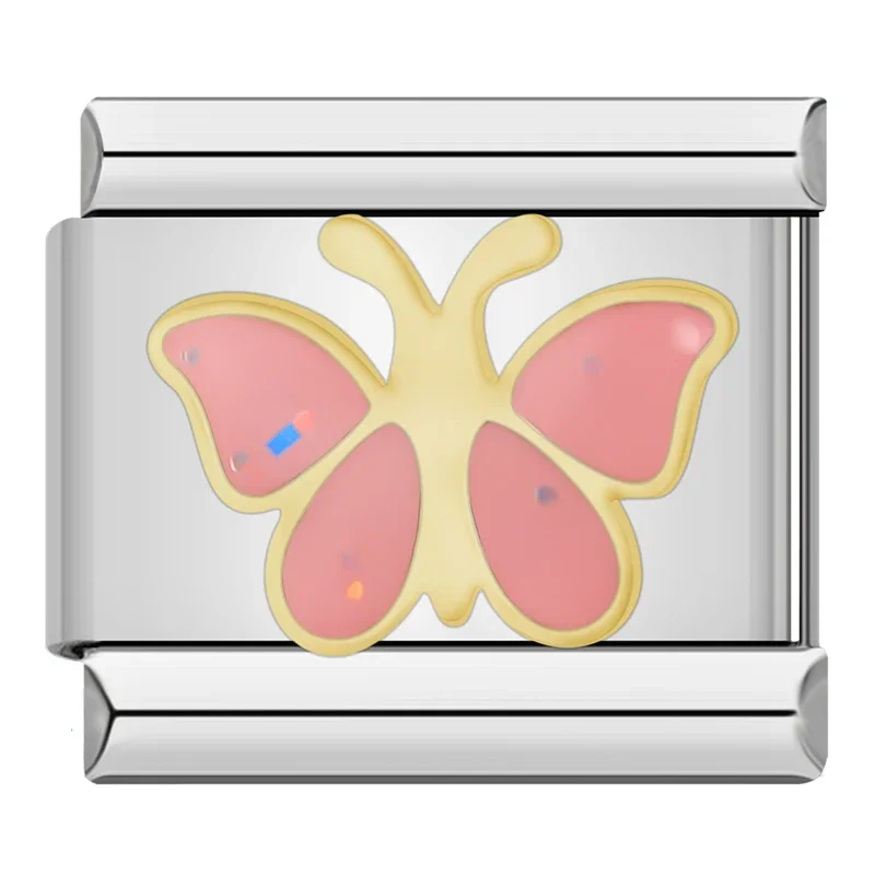 Ladybird, Butterfly and Turtle Italian Charms - Image 6