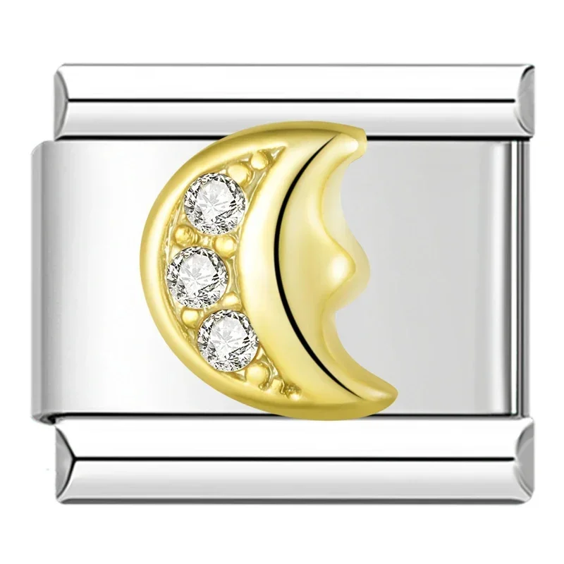 Star, Moon and Sparkle Italian Charms - Image 11