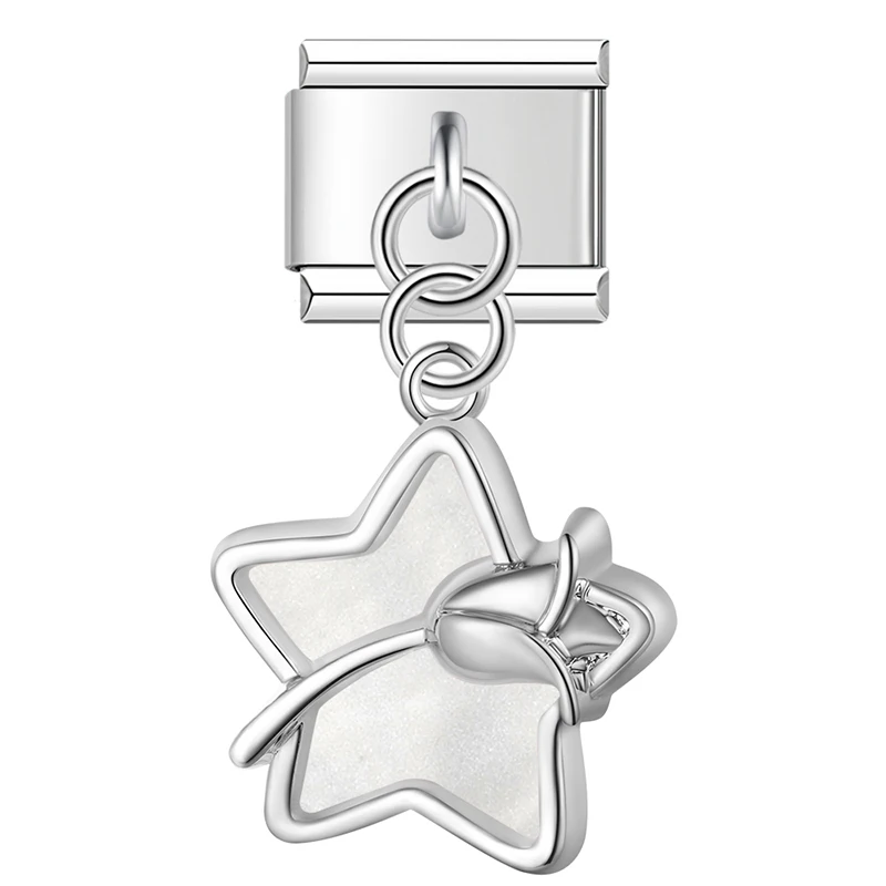 Cloud, Cherry and Butterfly Dangle Italian Charms - Image 8