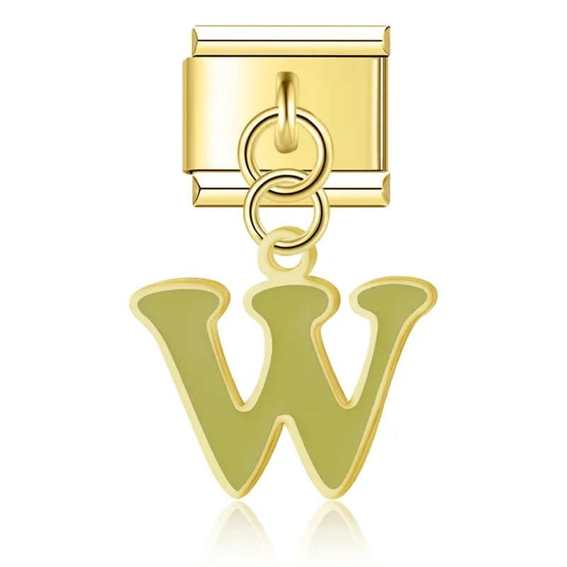 Gold Letter Italian Charms A to Z - Image 28