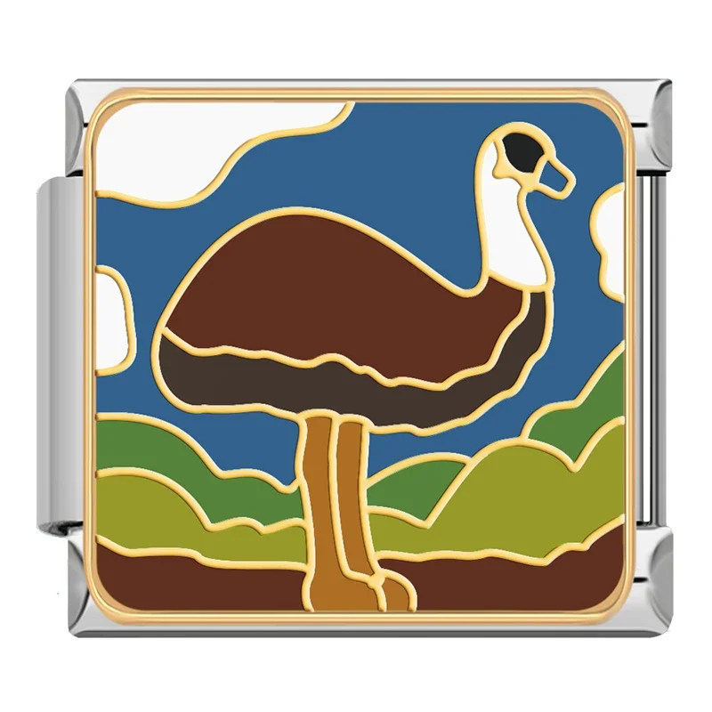 World Wildlife and Travel Italian Charms - Image 8