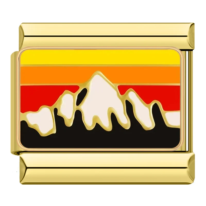 Flag, Travel and Baby Girl Italian Charms - Image 9