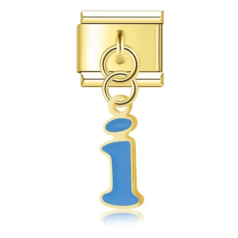 Gold Letter Italian Charms A to Z - Image 12