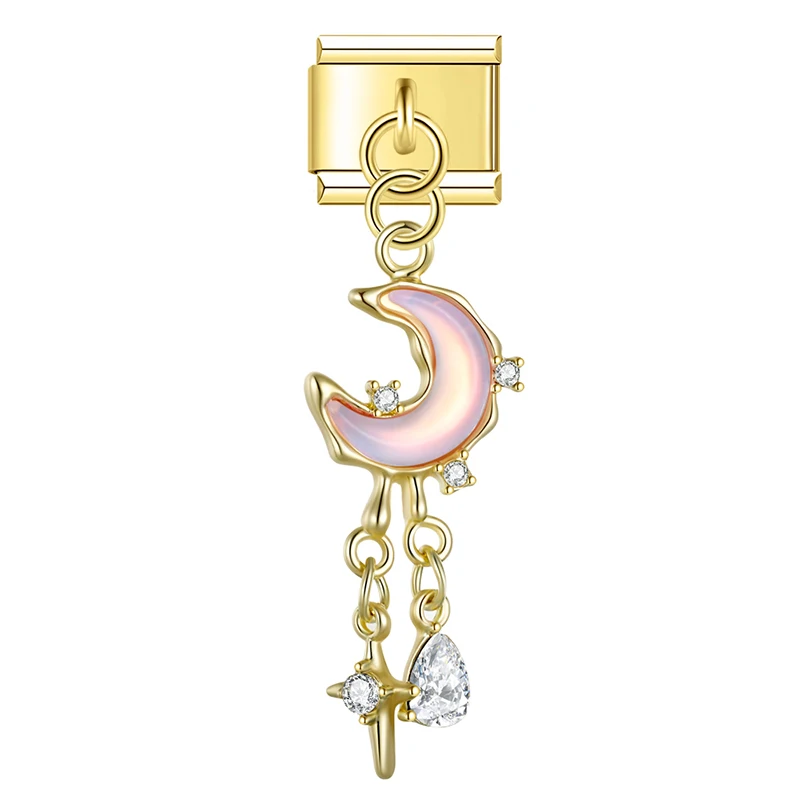 Moon Dreamcatcher Dangle Italian Charms - Image 12