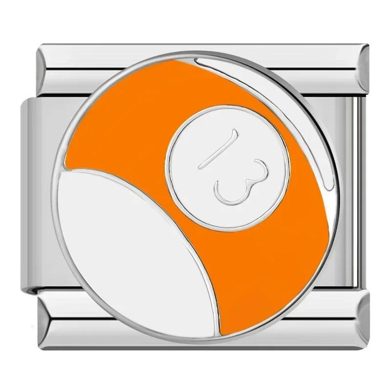 Pool Ball Number Italian Charms - Image 13