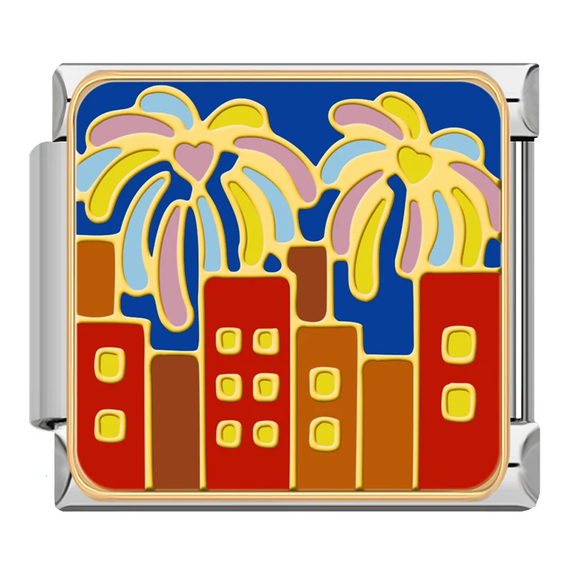 Cheers, New Year and Lucky Girl Italian Charms - Image 9