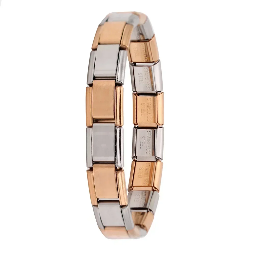 Italian Charm Bracelet Base, 9 mm Stainless Steel - Image 29