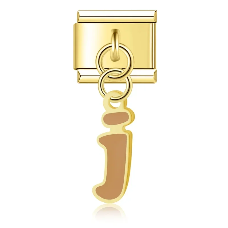 Gold Letter Italian Charms A to Z - Image 13
