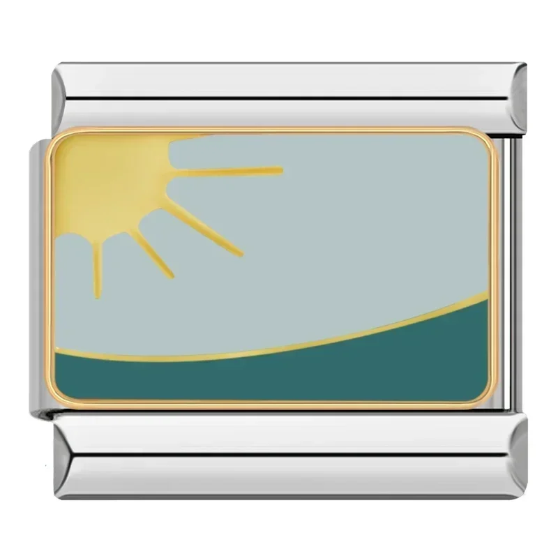 Rainbow and Night Sky Italian Charms - Image 14
