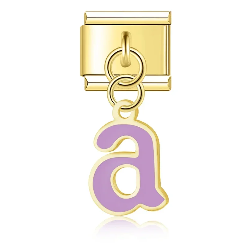 Gold Letter Italian Charms A to Z - Image 20
