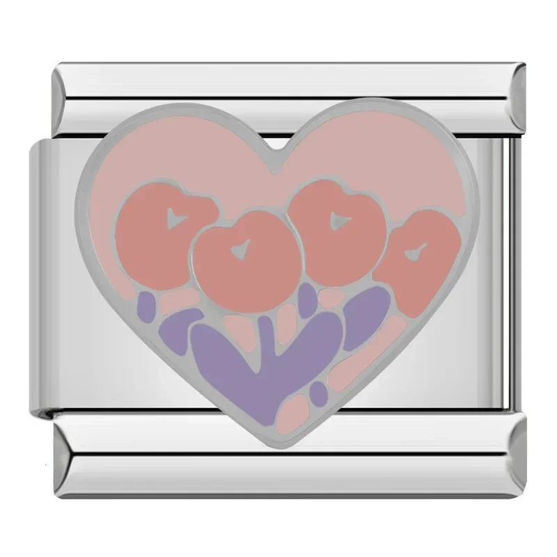 Romantic Heart Italian Charms - Image 17