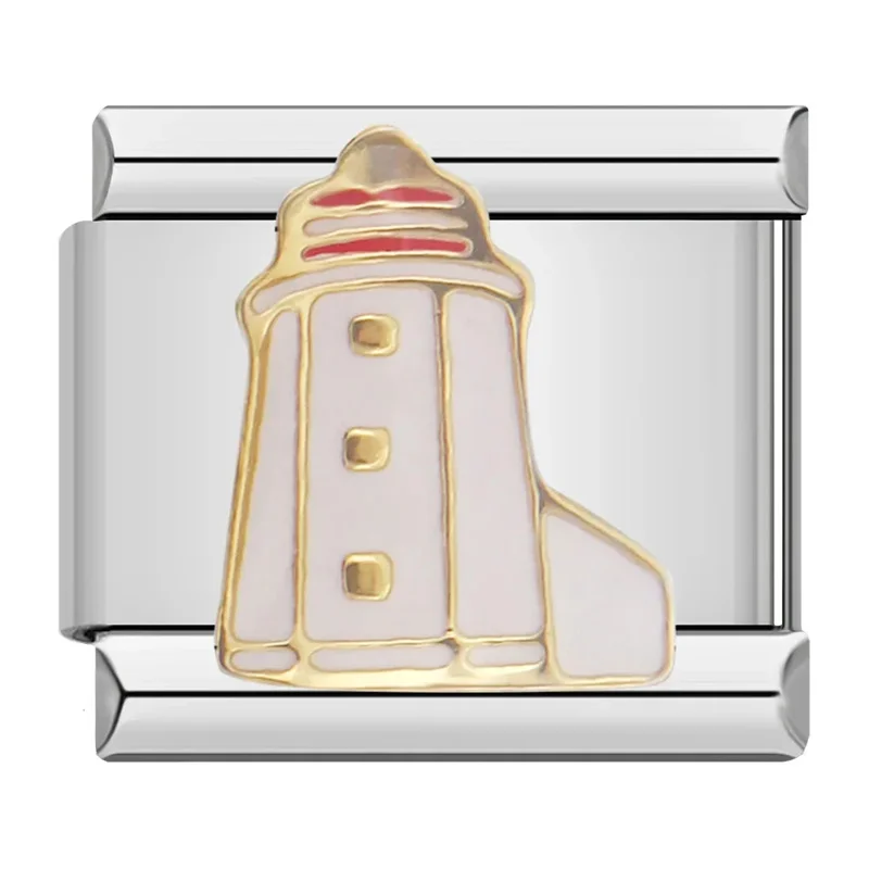 Graduation, Cross and Paper Plane Italian Charms - Image 11