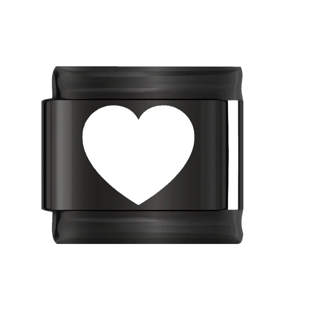 Black Letter and Symbol Italian Charms - Image 33