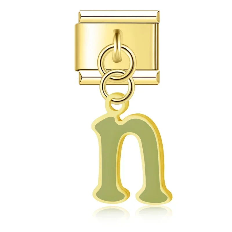 Gold Letter Italian Charms A to Z - Image 17