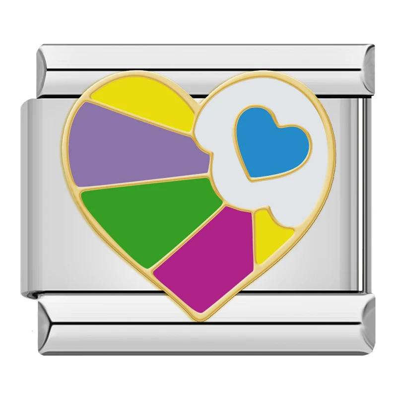 Hearts, Animals and Flowers Italian Charms - Image 2