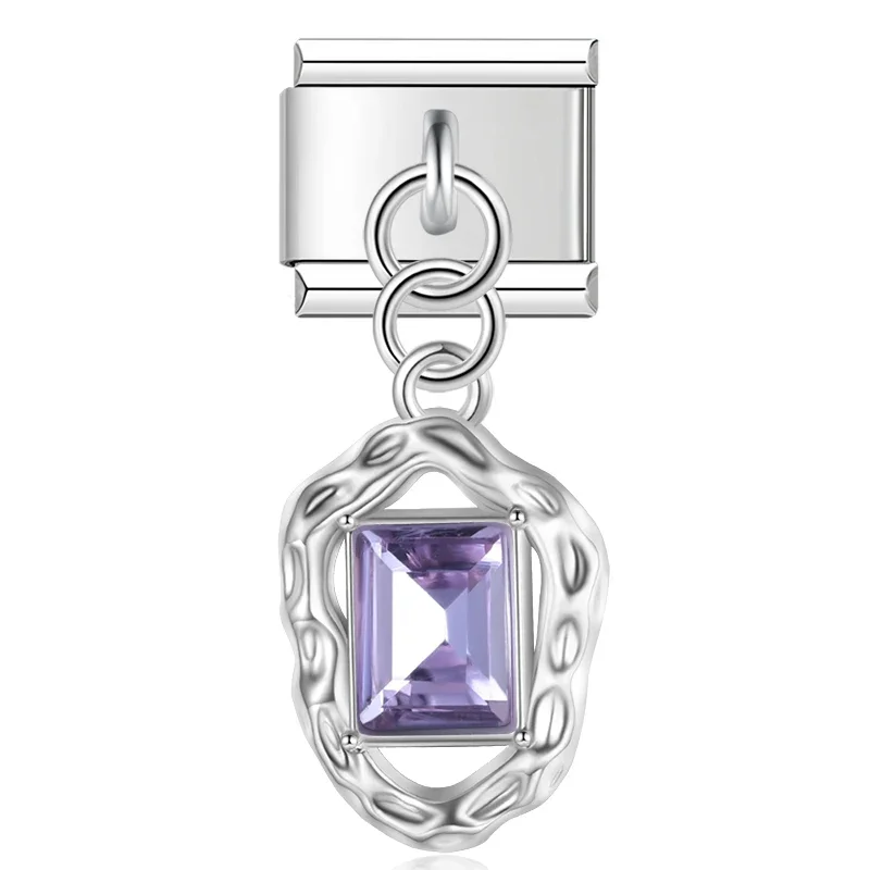 Angel Wing and Bow Dangle Italian Charms - Image 10
