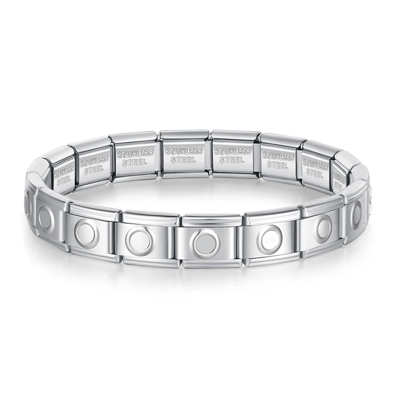 Evil Eye and Yin Yang Italian Charm Bracelet - Image 7