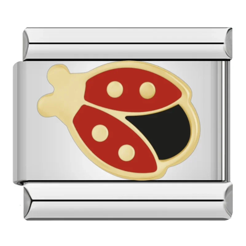 Ladybird, Butterfly and Turtle Italian Charms - Image 15