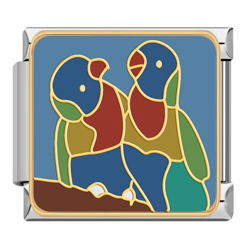 World Wildlife and Travel Italian Charms - Image 9