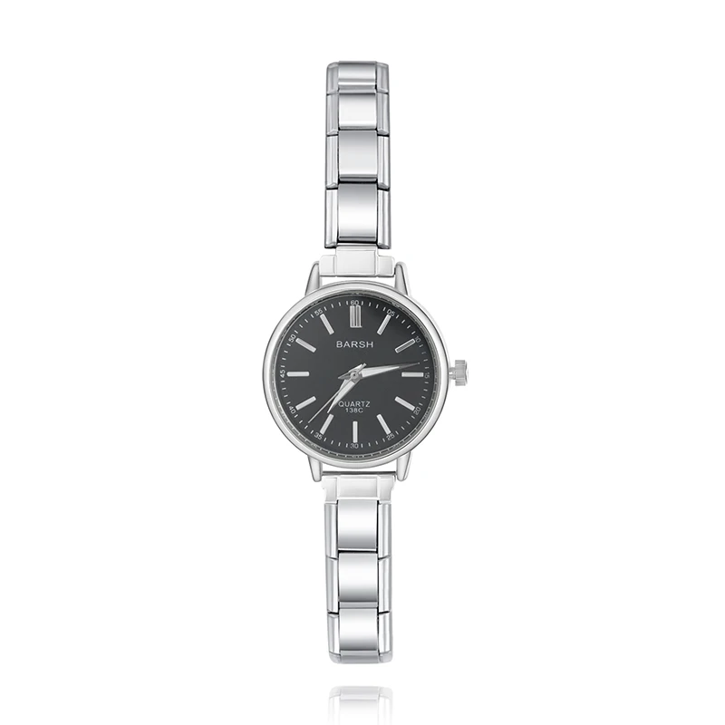 Slim Round Italian Charm Watch - Image 5