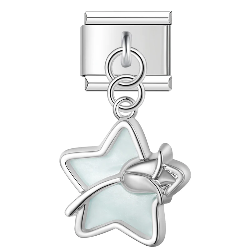 Cloud, Cherry and Butterfly Dangle Italian Charms
