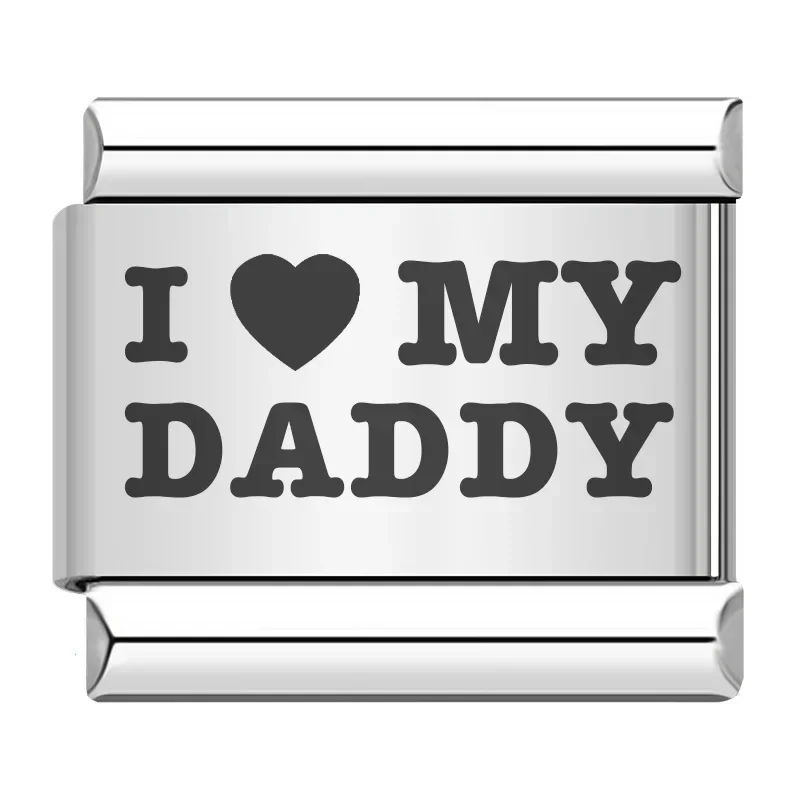 Positive Words and Love Slogan Italian Charms - Image 18
