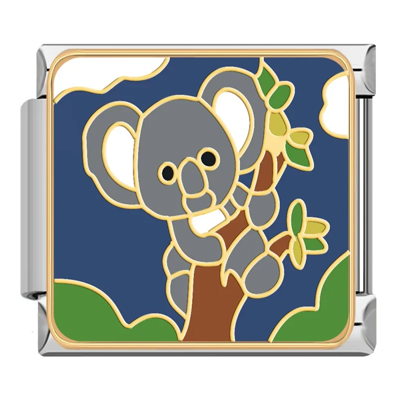World Wildlife and Travel Italian Charms - Image 5