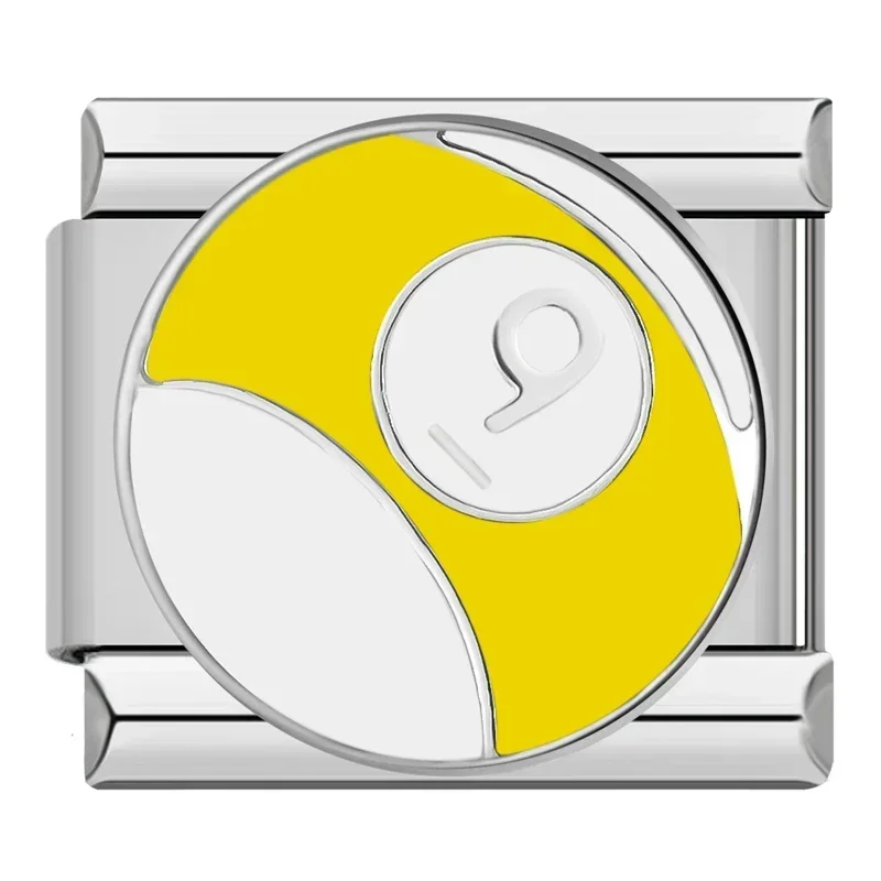 Pool Ball Number Italian Charms - Image 4