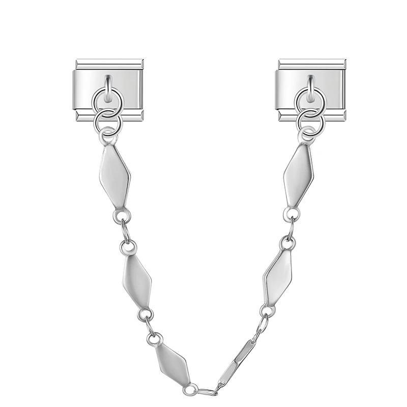 Crystal Chain Link Italian Charms - Image 3