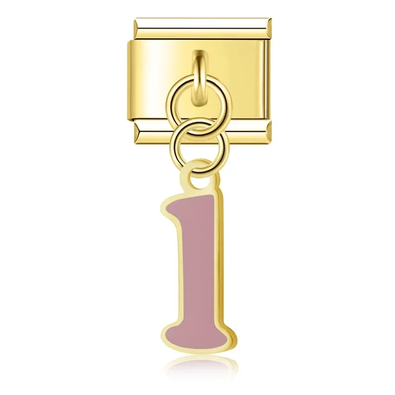 Gold Letter Italian Charms A to Z - Image 19
