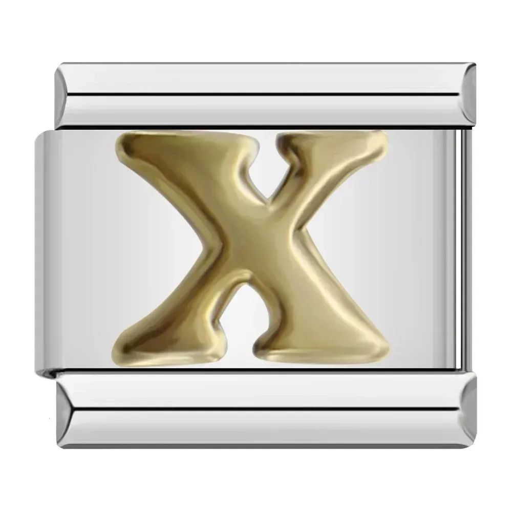 Classic Letter Italian Charms A to Z