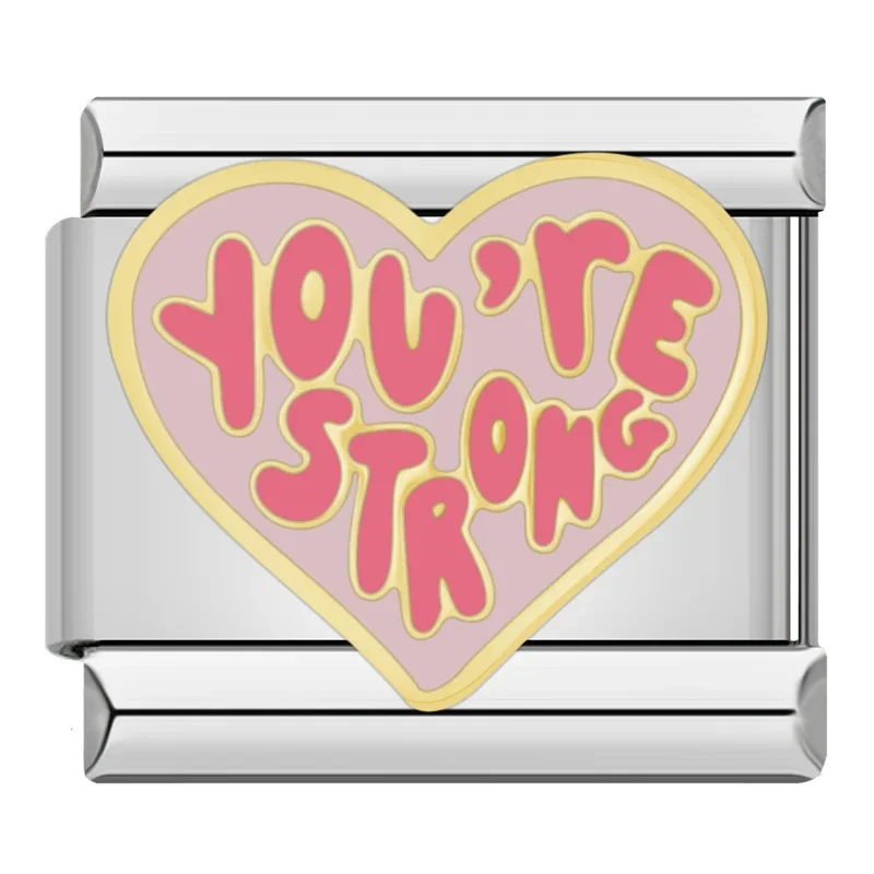 Romantic Heart Italian Charms - Image 8