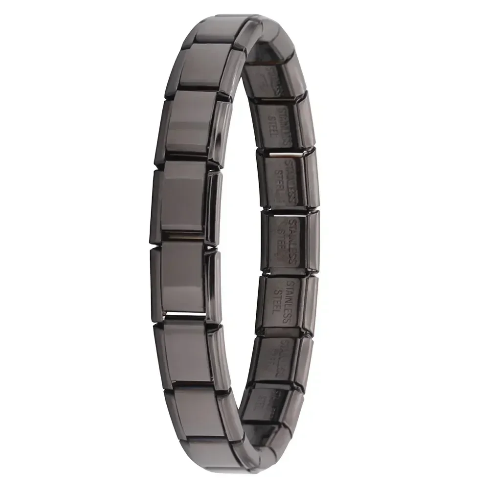 Italian Charm Bracelet Base, 9 mm Stainless Steel - Image 10