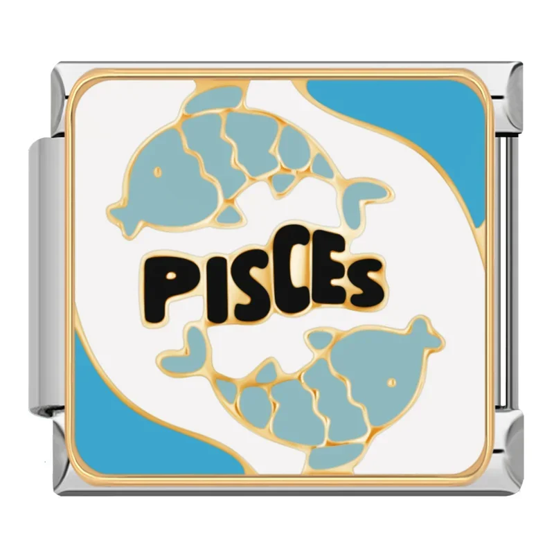 Zodiac Sign Picture Italian Charms - Image 9