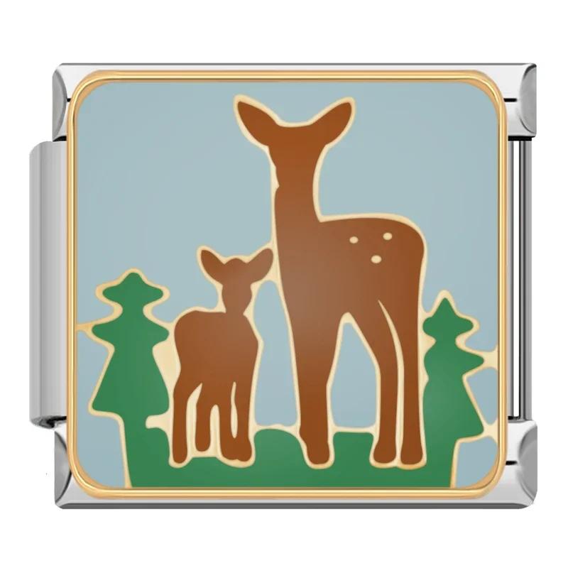 Sloth, Dolphin and Wish Italian Charms - Image 17