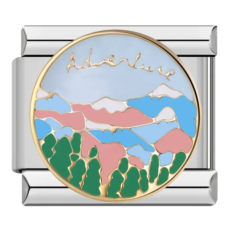 Painted Scene and Travel Italian Charms - Image 26