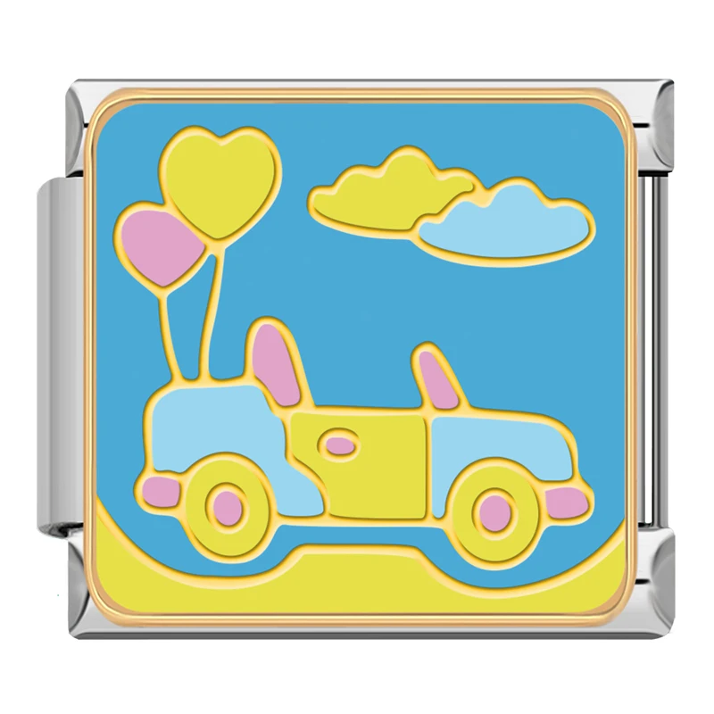 Car, Plane and Travel Italian Charms - Image 22