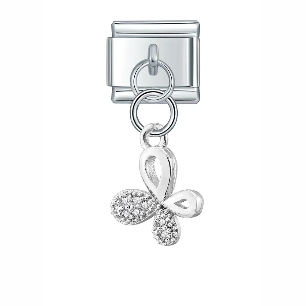 Evil Eye, Butterfly and Moon Dangle Italian Charms - Image 36