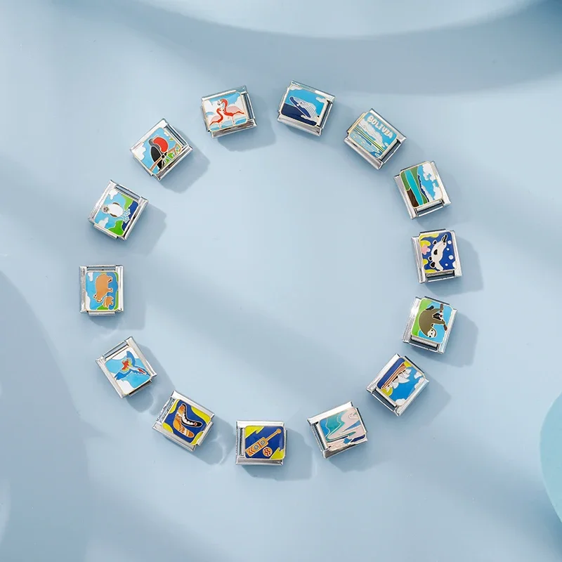 World Wildlife and Travel Italian Charms - Image 2