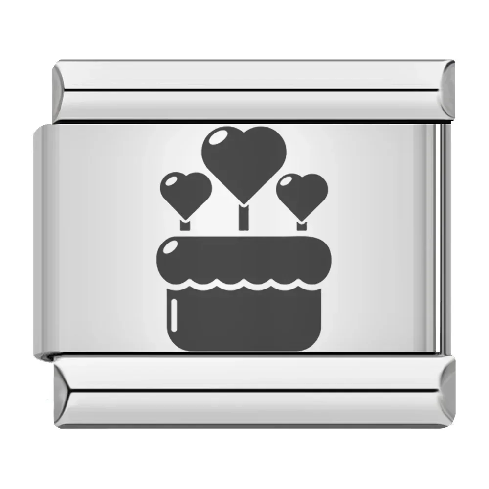Wedding Day Icon Italian Charms - Image 10