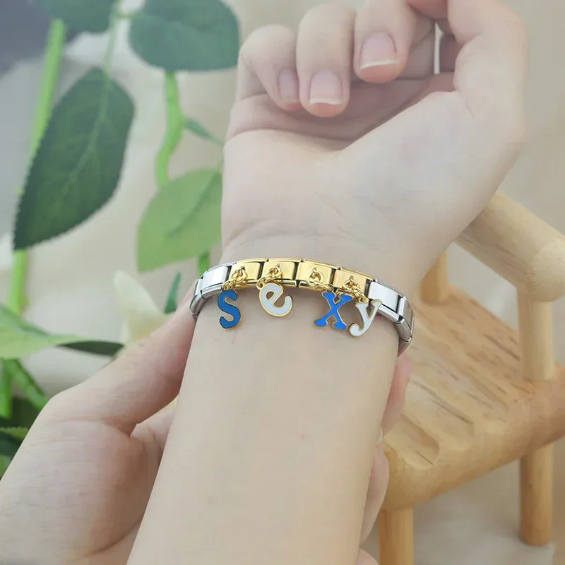 Gold Letter Italian Charms A to Z - Image 3
