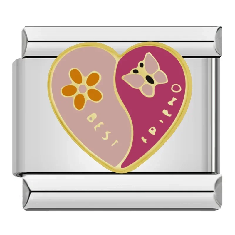 Heart, Paw and Best Friend Italian Charms - Image 15