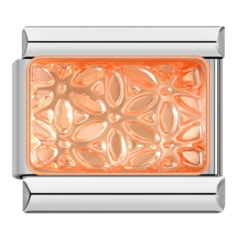 Rose Gold Angel, Mum and Key Italian Charms - Image 10