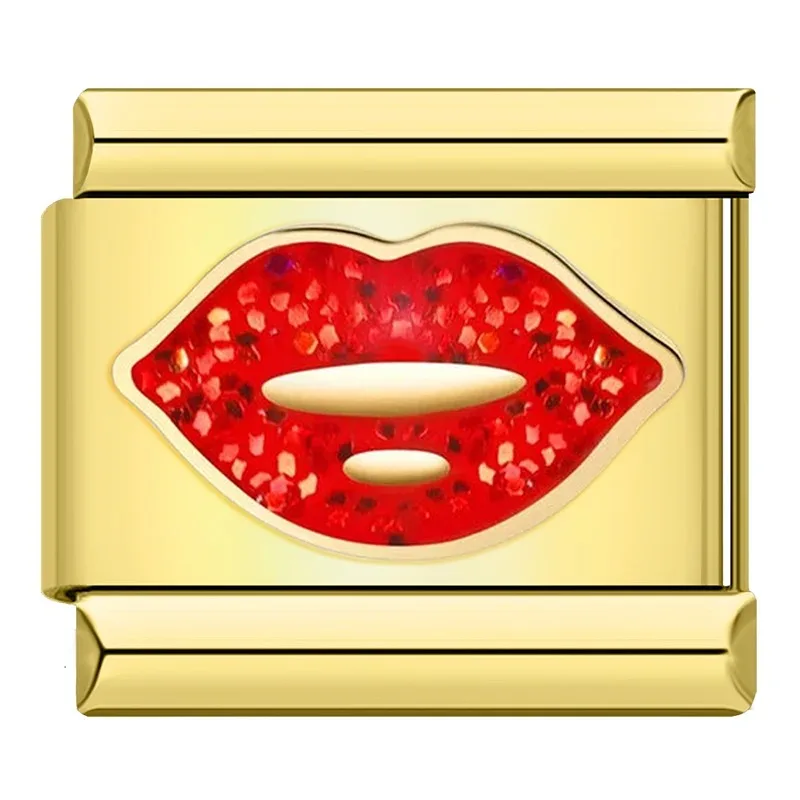 Gold Love and Couple Italian Charms - Image 9