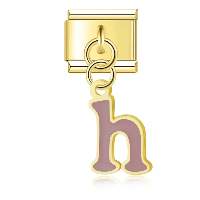 Gold Letter Italian Charms A to Z - Image 15